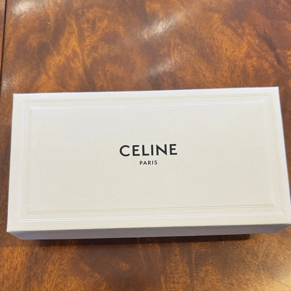 Celine Triomphe Acetate Butterfly Bordeux Women's Sunglasses with Logo